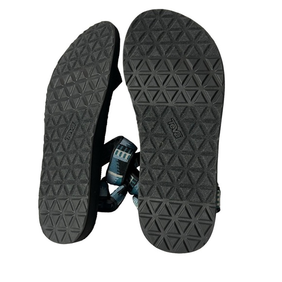 Teva mens original universal sandals blue multicolor size 10 main image 5